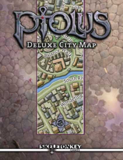 Role Playing Games - Ptolus Deluxe City Map