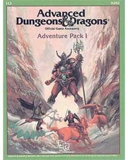 Role Playing Games - I13 - AD&D Adventure Pack I