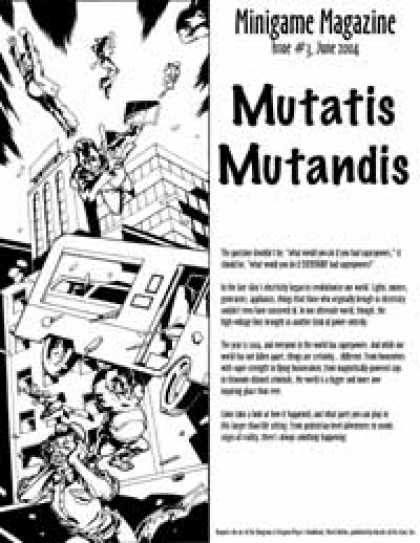Role Playing Games - Mutatis Mutandis (Minigame issue #3)