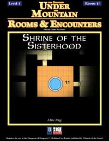 Role Playing Games - Rooms & Encounters: Shrine of the Sisterhood