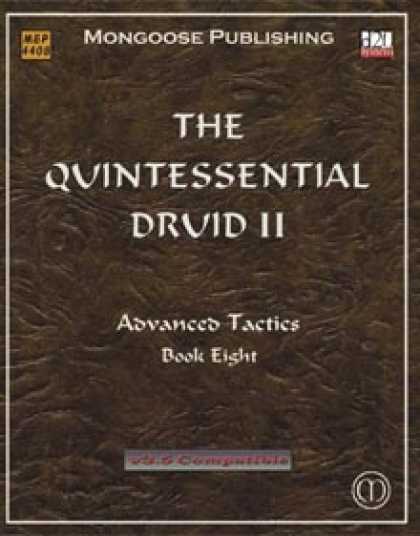 Role Playing Games - The Quintessential Druid II