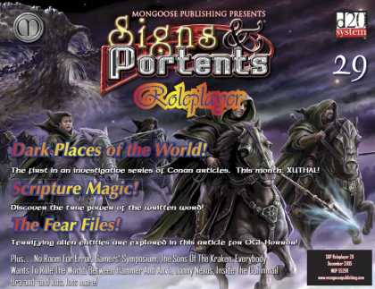 Role Playing Games - Signs & Portents Roleplayer 29