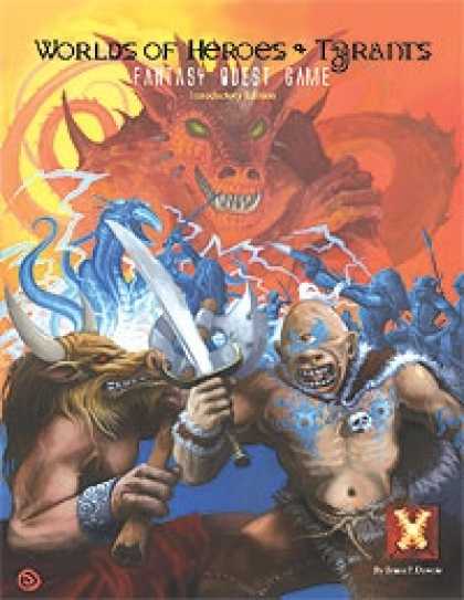 Role Playing Games - Worlds of Heroes & Tyrants Fantasy Quest Game, Introductory Ed.