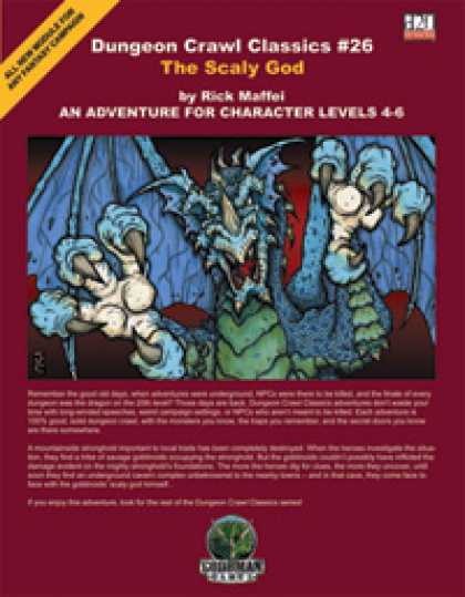 Role Playing Games - Dungeon Crawl Classics #26: The Scaly God