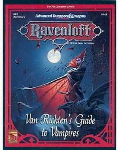 Role Playing Games - Van Richten's Guide to Vampires