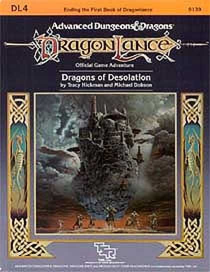 Role Playing Games - Dragons of Desolation