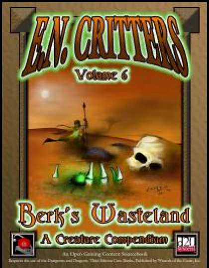 Role Playing Games - E.N. Critters - Berk's Wasteland