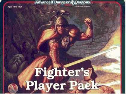Role Playing Games - Fighter's Player Pack