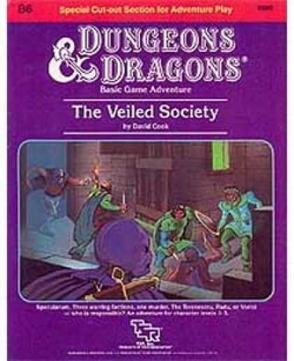 Role Playing Games - B6 - The Veiled Society