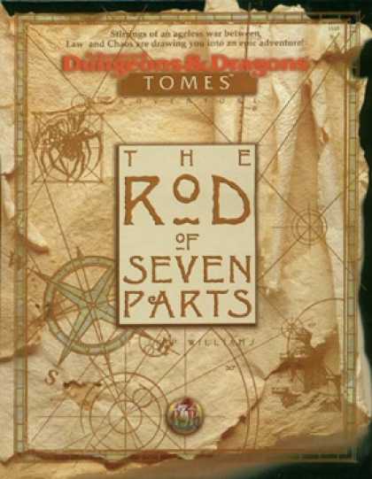 Role Playing Games - The Rod of Seven Parts, boxed adventure