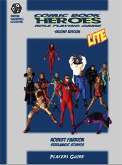 Role Playing Games - Comic Book Heroes - 2nd Edition LITE