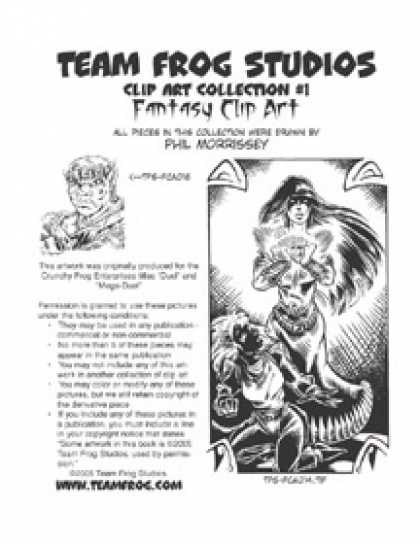 Role Playing Games - Team Frog Studios Clip Art Col. #1: Fantasy