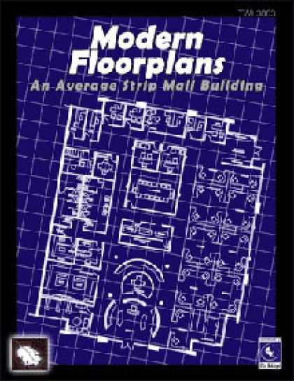 Role Playing Games - Modern Floorplans: Strip Mall Building