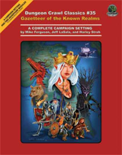 Role Playing Games - Dungeon Crawl Classics #35: Gazetteer of the Known Realms
