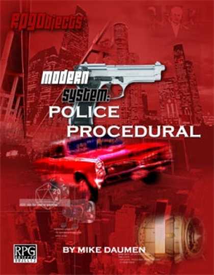 Role Playing Games - Modern System: Police Procedural