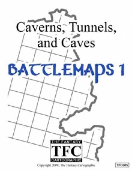 Role Playing Games - Caverns, Tunnels, and Caves: Battlemaps 1