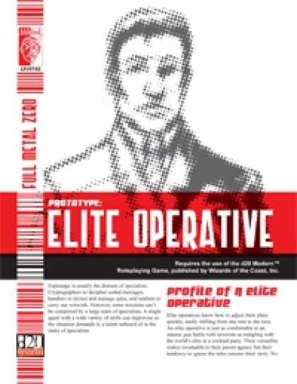 Role Playing Games - Prototype: Elite Operative