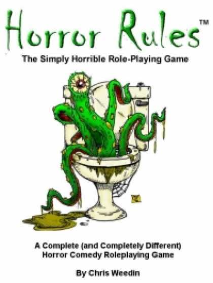 Role Playing Games - Horror Rules, The Simply Horrible Roleplaying Game