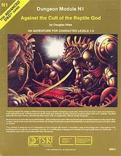 Role Playing Games - N1 - Against the Cult of the Reptile God