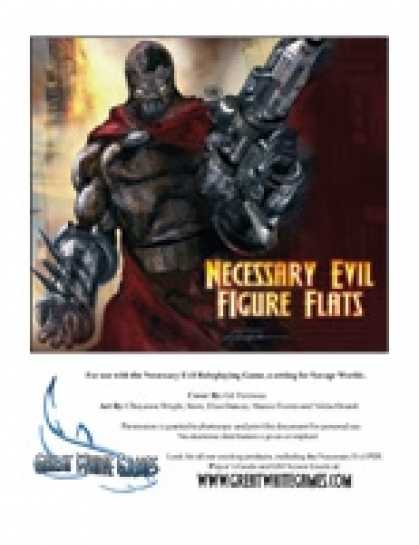 Role Playing Games - Necessary Evil Figure Flats