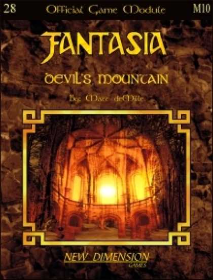 Role Playing Games - Fantasia: Devil's Mountain--Module M10