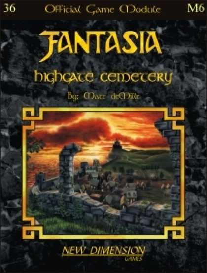 Role Playing Games - Fantasia: Highgate Cemetery--Module M6