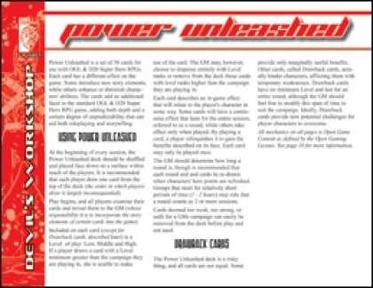 Role Playing Games - Power Unleashed