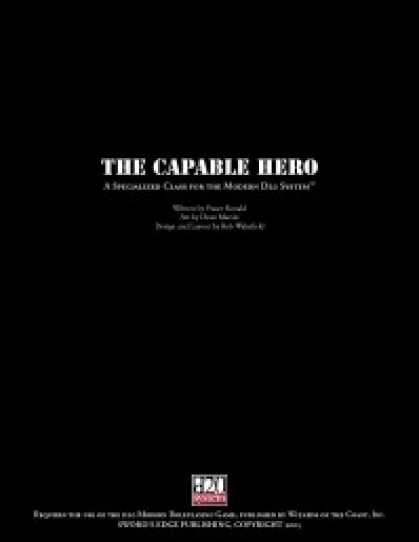 Role Playing Games - Capable Hero