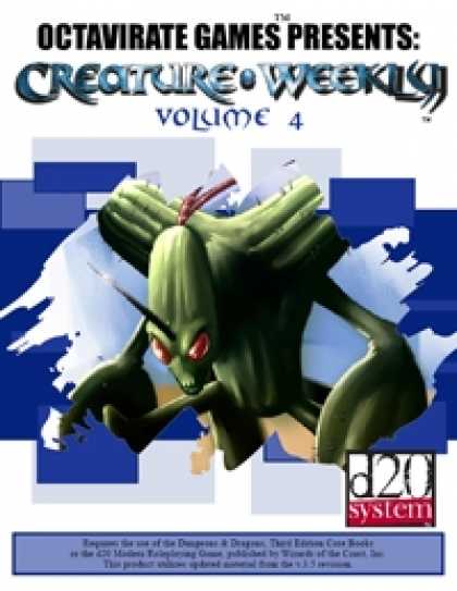 Role Playing Games - Creature Weekly Volume 4