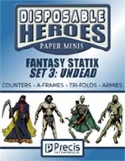Role Playing Games - Disposable Heroes Fantasy Statix 3: Undead