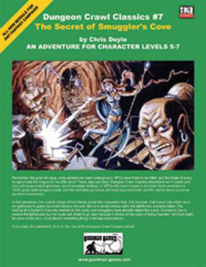 Role Playing Games - Dungeon Crawl Classics #7: The Secret of Smuggler's Cove