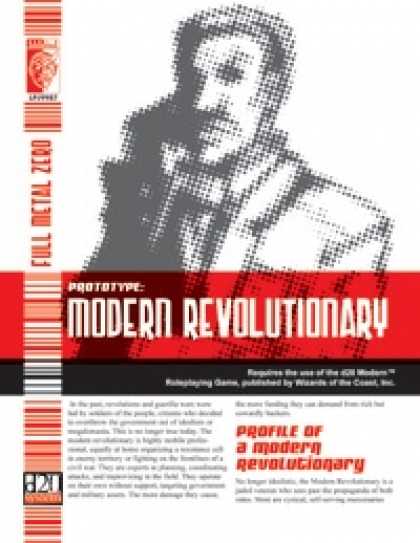 Role Playing Games - Prototype: Modern Revolutionary
