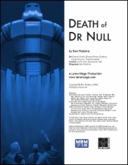 Role Playing Games - Death of Dr Null