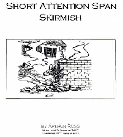 Role Playing Games - Short Attention Span Skirmish