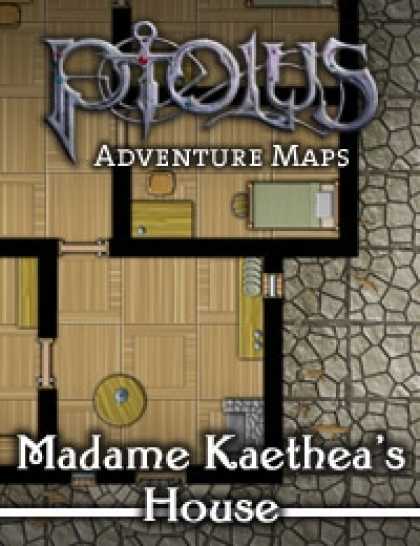 Role Playing Games - Ptolus Adventure Maps: Madame Kaethea's House