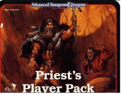 Role Playing Games - Priest Player Pack