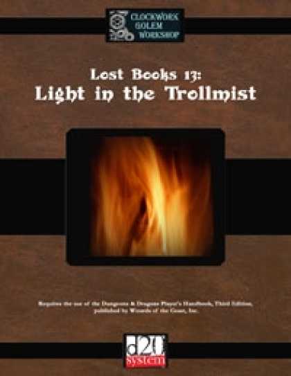 Role Playing Games - Lost Books 13: Light in the Trollmist