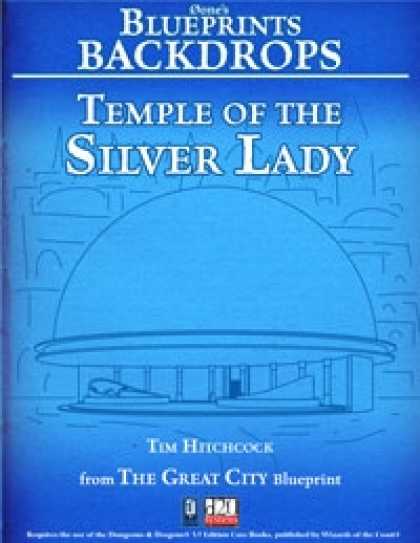 Role Playing Games - 0one's Blueprints Backdrops: Temple of the Silver Lady
