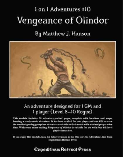 Role Playing Games - 1 on 1 Adventures #10: Vengeance of Olindor