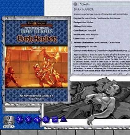 Role Playing Games - Dark Harbor Fantasy Grounds Adventure Conversion