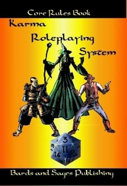 Role Playing Games - Karma Roleplaying System Core Rules Book