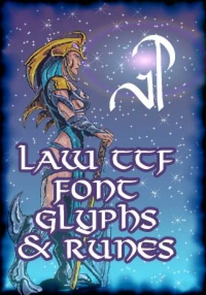 Role Playing Games - AOTA-TTF - Law Glyphs & Runes