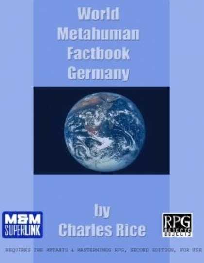 Role Playing Games - World Metahuman Factbook: Germany (M&M)