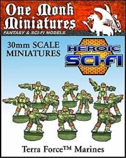 Role Playing Games - Heroic Sci-Fi Terra Force Marines