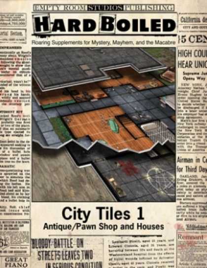 Role Playing Games - Hard Boiled -City Tiles 1