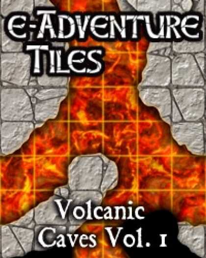 Role Playing Games - e-Adventure Tiles: Volcanic Caves Vol. 1