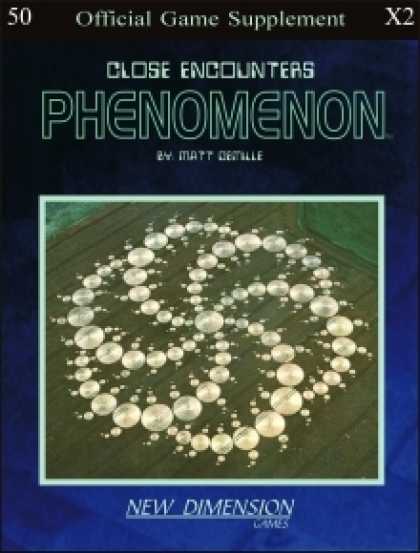 Role Playing Games - Phenomenon: Close Encounters--Supplement X2