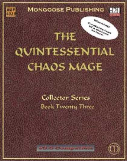 Role Playing Games - The Quintessential Chaos Mage