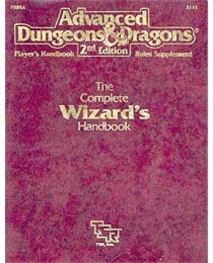 Role Playing Games - The Complete Wizard's Handbook