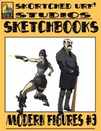 Role Playing Games - Skortched Urf' Studios Sketchbook: Modern figures #3